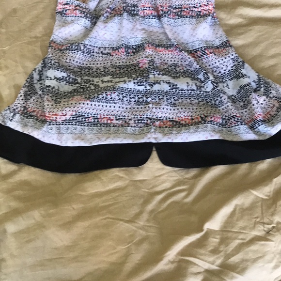 BCBG Tuxedo like Racerback Top - Picture 9 of 13